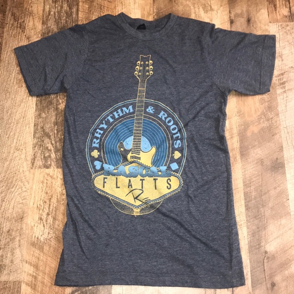 Tultex Other - Rascal Flatts Band Rhythm & Roots 2016 T-shirt